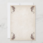 海賊結婚財宝 招待状 (裏面)