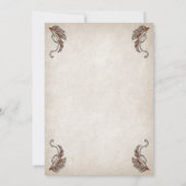 海賊結婚財宝 招待状 (裏面)