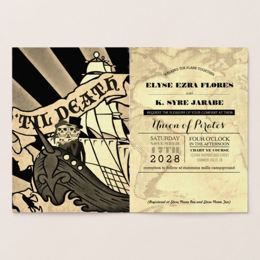 海賊結婚金箔パスポート箔カード 箔カード (内部)