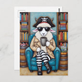 海賊羊 ポストカード (正面/裏面)