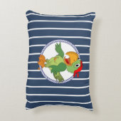 海賊航海ののオウム アクセントクッション (裏面(縦))