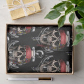 海賊航海のスカル 薄葉紙 (ギフト)