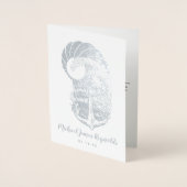 海賊航海の団 | スカルいかり海モノグラム 箔カード (正面)