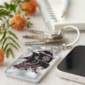 海賊航海の船 キーホルダー (正面右)