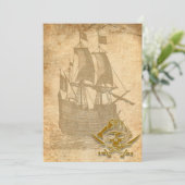 海賊船およびスカルの招待 招待状 (スタンド正面)