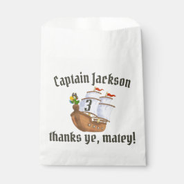 海賊船こども達誕生日 フェイバーバッグ