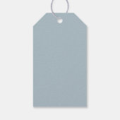 海賊船と動物の子供のパーティー ギフトタグ (裏面)