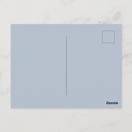 海賊船と城ハッピーバースデー ポストカード (裏面)