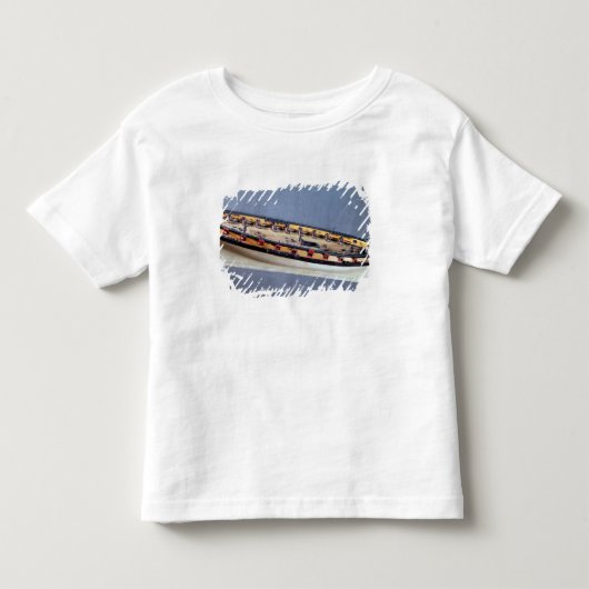 海賊船のモデル、c.1810 トドラーTシャツ (正面)