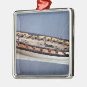 海賊船のモデル、c.1810 メタルオーナメント (左)