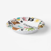 海賊船の宝物の誕生日パーティー ペーパーボウル (傾斜あり)