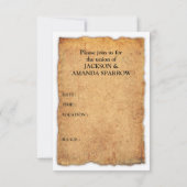 海賊船の招待状 招待状 (裏面)