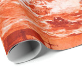 海賊船の赤海戦 ラッピングペーパー (ロールコーナー)