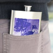 海賊船の青い戦い フラスク (インサイチュ)