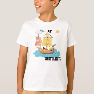 海賊船のTシャツ Tシャツ