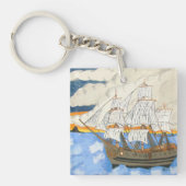 海賊船アットシーキーチェーン キーホルダー (正面)
