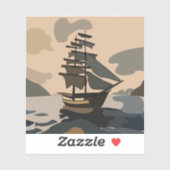 海賊船アドベンチャー海賊 シール (シート)