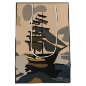 海賊船アドベンチャー海賊 ミディアムペーパーバッグ (裏面)