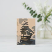 海賊船アドベンチャー海賊 名刺 (スタンド正面)