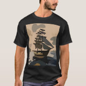 海賊船アドベンチャー海賊 Tシャツ (正面)