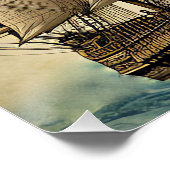 海賊船アートシリーズ – 初版#24 ポスター (コーナー)