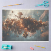 海賊船スカル航空機の分離 薄葉紙 (クラフト)