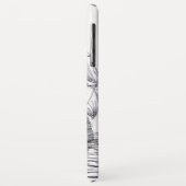 海賊船スケッチ Case-Mate iPhoneケース (裏面/左)