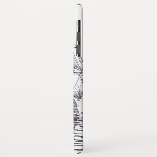 海賊船スケッチ Case-Mate iPhoneケース (裏面/左)