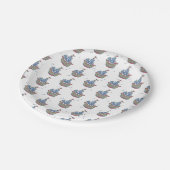 海賊船ハッピーバースデー ペーパープレート (アングル)