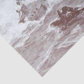 海賊船バトル白黒グレイ 薄葉紙 (詳細)