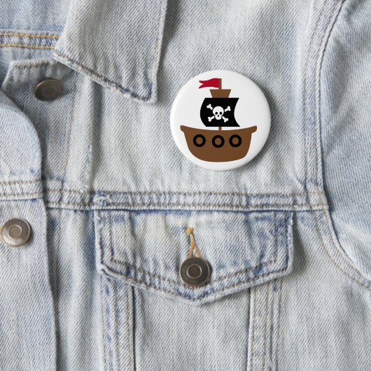 海賊船ボタン 缶バッジ (インサイチュ)