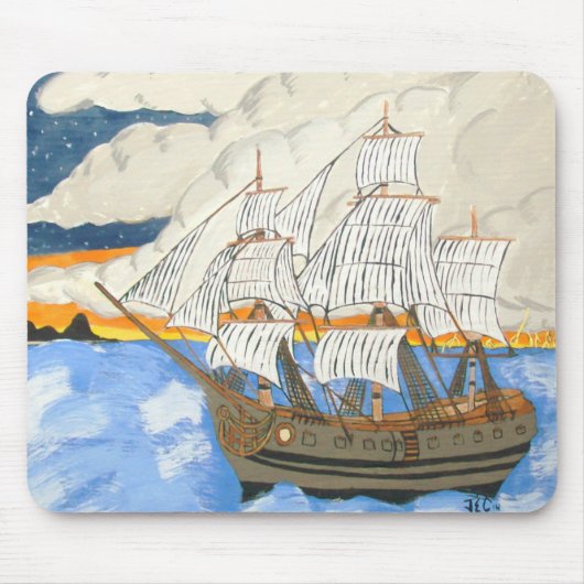 海賊船マウスパッド マウスパッド (正面)