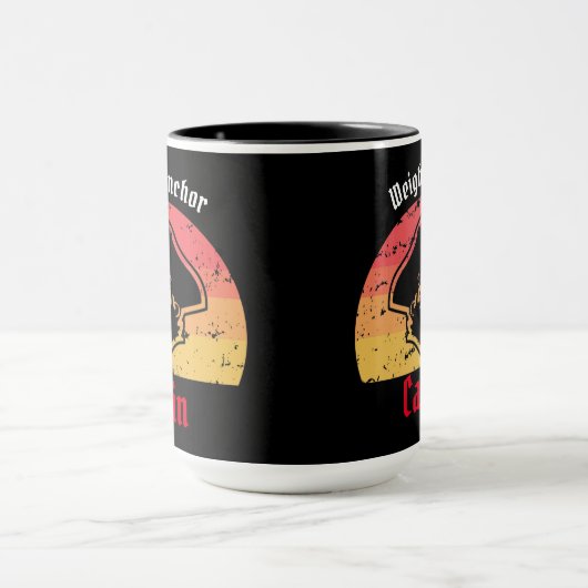 海賊船マグカップの黄金時代の日没 マグカップ (中央)