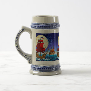 海賊船マグカップ ビールジョッキ