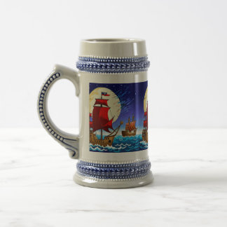海賊船マグカップ ビールジョッキ
