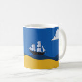 海賊船マグ コーヒーマグカップ (正面右)