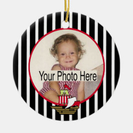 海賊船写真 セラミックオーナメント