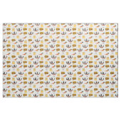 海賊船宝箱テーマシームレスパターン ファブリック (ファットクウォーター)