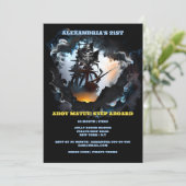 海賊船幽霊船ジョリーロジャーナイトガレオン嵐 招待状 (スタンド正面)