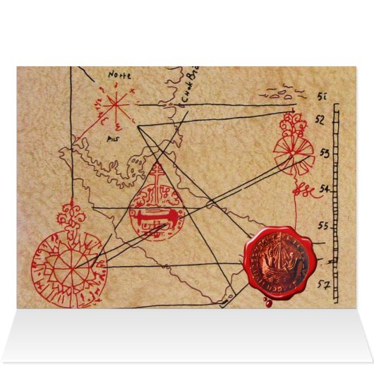 海賊船戦/アンティーク海賊の宝石図 (内部横(上))