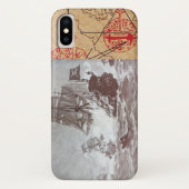 海賊船戦/アンティーク海賊の宝石図 Case-Mate iPhoneケース (裏面)