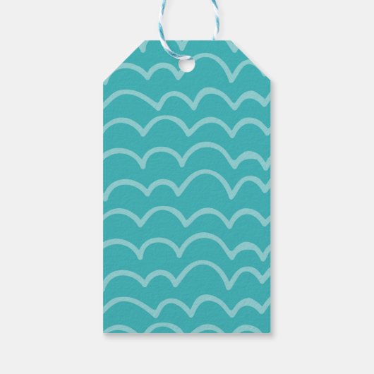 海賊船海賊宝誕生会 ギフトタグ (裏面)