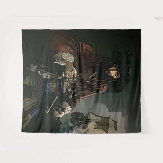 海賊船経歴 タペストリー (正面(横))