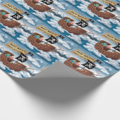 海賊船誕生日カード – Ahoy Matey! ラッピングペーパー (角)