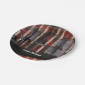 海賊船誕生日グランジパーティープレート ペーパープレート (アングル)