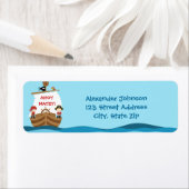 海賊船誕生日差出人住所ラベル ラベル (インサイチュ)