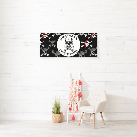 海賊船誕生日 横断幕 (インサイチュ)