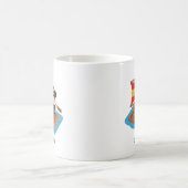 海賊船長少年 ウッドラフト キッズ 名前入り コーヒーマグカップ (中央)
