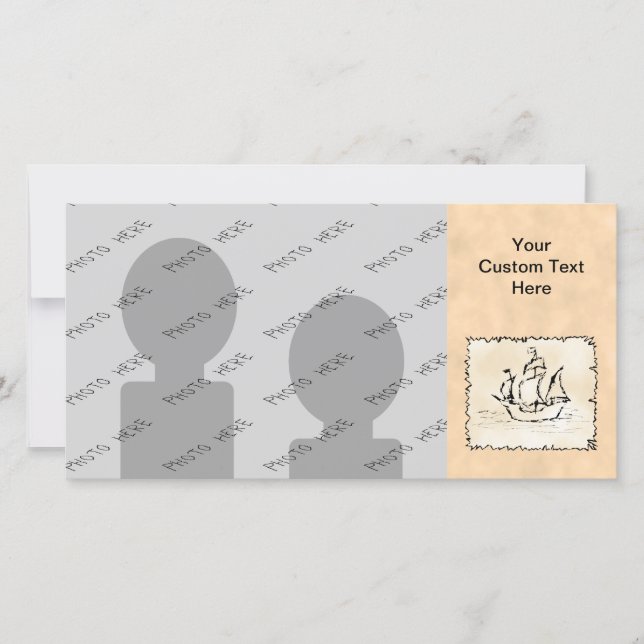 海賊船。 (正面)