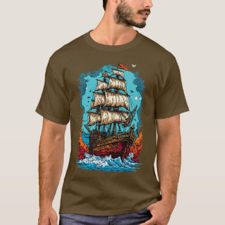 海賊船1 Tシャツ